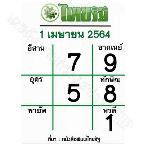 ไทยรัฐ 01/04/64